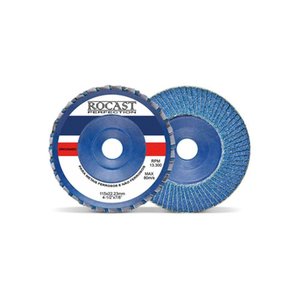 Disco de Lixa "flap" Zirconado - Med. 115x22mm - Gr40 - 5pçs