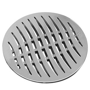 Ralo Grelha Redonda Esgoto Cromada 100 Mm - 27.50.540.6 - Tigre