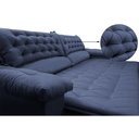 Ver imagem 4 de Sofá Retrátil e Reclinável 2,92m Molas Ensacadas Cama inBox Alemanha de Viscoelástico Velusoft