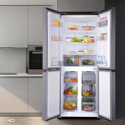 Geladeira Refrigerador Hq Frost Free Multidoor 426 Litros Prata Hq-426mdff 110v - 6