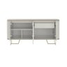 Buffet Albany Tampo Off White Fosco Base Champanhe 180cm - 71065 - 3