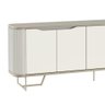Buffet Albany Tampo Off White Fosco Base Champanhe 180cm - 71065 - 2