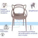 Ver imagem 5 de Cadeira Ana Maria Allegra Fendi Kit com 6