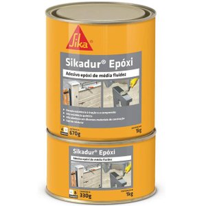 Adesivo Bicomponente Sikadur Epóxi (1kg)