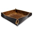 Ver imagem 3 de Organizador de Mesa Porta-trecos em Couro 16x16x4cm