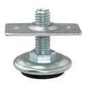 Ver imagem 1 de Sapata Regulavel para Móveis 3/8 C/Chapa Fixação 100 Unidades