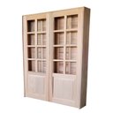 Ver imagem 4 de Porta Balcão de Abrir / Abrir Meia Almofada Madeira Padrão Cedro Reto Bat 14cm - 2.15 (a) X 1.60 (l)