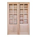 Ver imagem 2 de Porta Balcão de Abrir / Abrir Meia Almofada Madeira Padrão Cedro Reto Bat 14cm - 2.15 (a) X 1.60 (l)