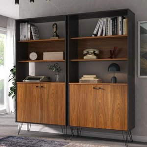 Conjunto Sala: Duas Estantes 6195