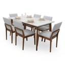 Ver imagem 2 de Kit com 2 Cadeiras de Jantar Liana - 2136 Mmj-as As-castanho Claro As-512