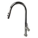 Ver imagem 1 de Torneira Gourmet Ducha Retratil Bancada Monocomando Cozinha 2 Modos de Jato Quente Frio