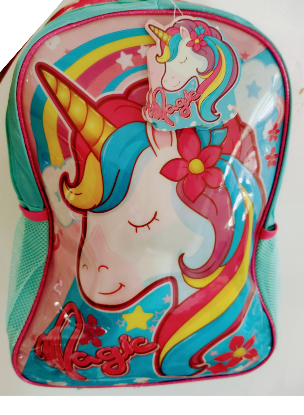 mochila infantil unicornio - 1
