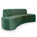 Ver imagem 1 de Sofá 4 Lugares Porto D07 230cm para Sala Living Veludo Esmeralda - D’Rossi