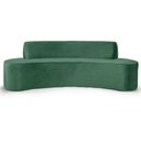 Ver imagem 2 de Sofá 4 Lugares Porto D07 230cm para Sala Living Veludo Esmeralda - D’Rossi