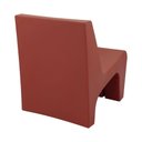 Ver imagem 3 de Poltrona Tramontina Berta em Polietileno Laranja Caqui