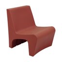 Ver imagem 1 de Poltrona Tramontina Berta em Polietileno Laranja Caqui