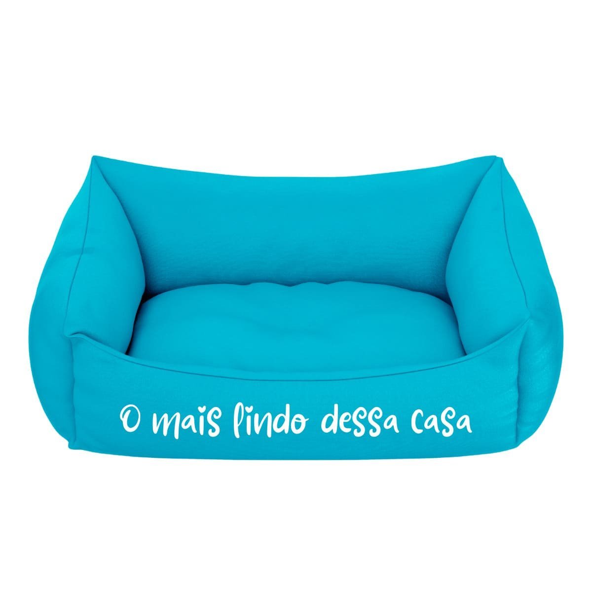 Kit Pet Com Cama Cachorro Gato M 57X37 Mais Lindo Da Casa - 3