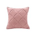 Ver imagem 1 de Almofada Decorativa Nina Matelassê 48X48 Veludo Rosa