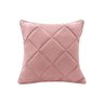 Almofada Decorativa Nina Matelassê 48X48 Veludo Rosa - 1