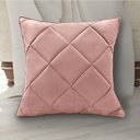 Ver imagem 2 de Almofada Decorativa Nina Matelassê 48X48 Veludo Rosa