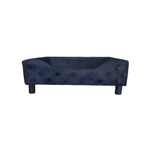 Caminha Cama Para Gato Pet Luxo Com Pés - Preto