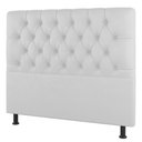 Ver imagem 1 de Cabeceira Cama Box Casal King Size Nice 195cm Sintético Branco - Desk Design