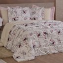 Ver imagem 1 de Edredom Queen Coberdrom Top Line Estampado Hipercal/sherpa 3 Peças - Malta