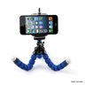 Mini Tripé Flexível Octopus Suporte Celular Go Pro Camera - Azul - 2