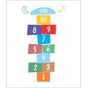 Ver imagem 2 de Adesivo de Parede Infantil Amarelinha Espaço Kids e Escolas