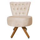 Ver imagem 3 de Kit Maca Estética Reta Capitonê com Mocho e Escadinha 80 Cm Marrom Slk Decor Bege