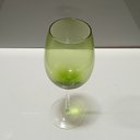 Ver imagem 6 de Jogo 2 Peças Taça de Vidro 480ml Verde 22x8x8cm Vinho Água Espumante Champagne