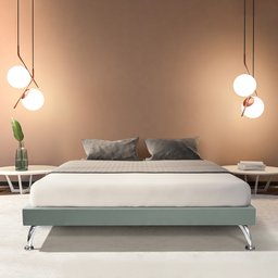 Cama Japonesa Casal Veludo - 1