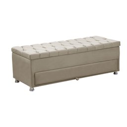 Calçadeira Sapateira Baú Munique 1.60 Veludo - Star Confort - 2
