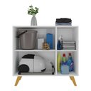 Ver imagem 4 de Armário Lavanderia 90cm Mp5033 Branco/Natural