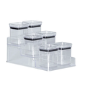 Ver imagem 1 de Kit Porta Temperos Lumini com 7 Peças