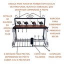 Ver imagem 3 de Paneleiro 55cm + Argola Porta Guardanapos / Escorredor de Pratos:angola Flor