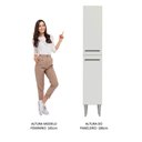 Ver imagem 6 de Paneleiro Armário de Cozinha 2 Portas Branco Emilly Madesa