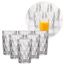 Ver imagem 1 de Conjunto 6 Copos Diamond Vidro Premium 400ml - Quality Glass