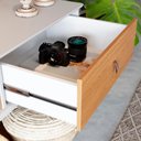 Ver imagem 5 de Home Ripado para Tv 65 Polegadas Estoril Off White Nature