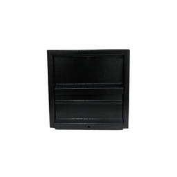 Caixa de Correio Caixinha Correspondência Portão Grade Horizontal:preto - 4