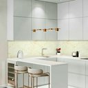 Ver imagem 1 de Saldão - Papel de Parede Azulejo Lavável para Cozinha Mármore Itáiia TACOLADO PAPEL DE PAREDE