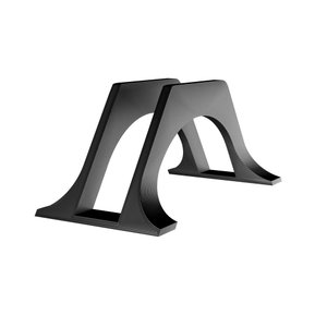 Suporte Vertical para Notebook de Mesa - Suporte Notebook Fechado Quarto/comércio/escritório -preto