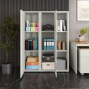 Ver mais imagens de Armário para Escritório 9 Prateleiras e 2 Portas Tundra - Fendi