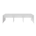 Ver imagem 6 de Conjunto Estação de Trabalho 6 Lugares 300x120cm Branco Yescasa