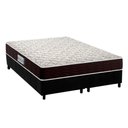 Ver imagem 1 de Cama Box King: Colchão Espuma D33 Probel Advanced + Base Crc Suede Black(193x203)