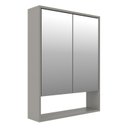 Ver imagem 1 de Espelheira para Banheiro 58x60cm Prime Yescasa Cinza/Cimento
