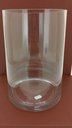 Ver imagem 6 de Vaso Decorativo de Vidro Transparente 30x18x18cm Enfeite Sala Mesa Estante