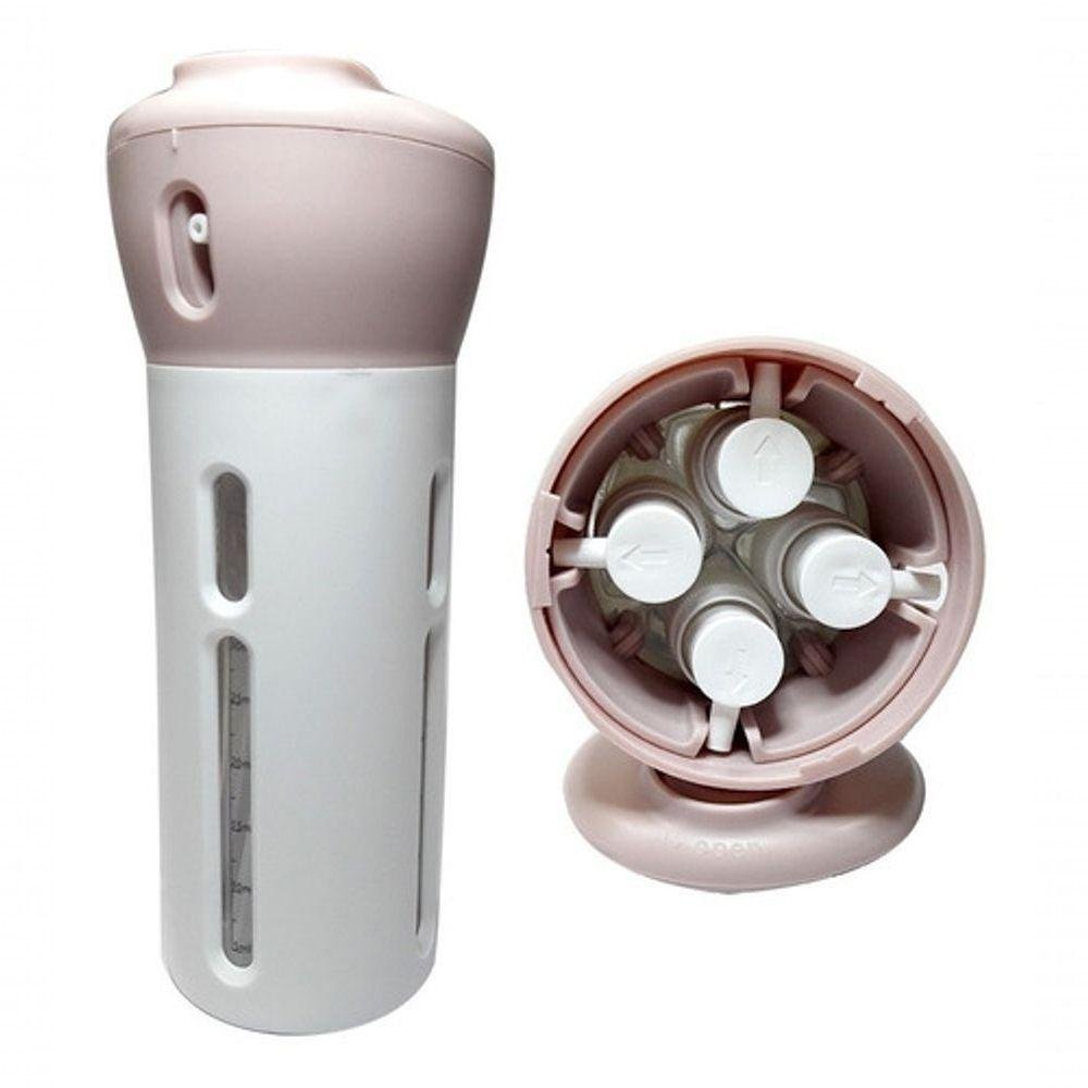 Dispense para Viagens 4 em 1 Shampoo Condicionador - 4