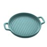 Travessa Redonda Porcelana Canelada Nordica Matt Menta 23cm - 1