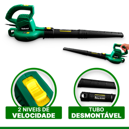 Soprador de Folhas Gramas Elétrico 2000w Tekna B2000 - 2